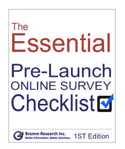 The Essential Pre Launch Online Survey Checklist